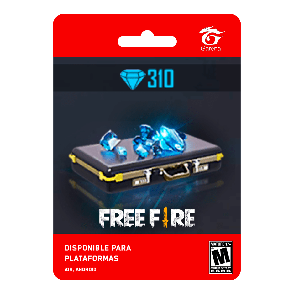 Free Fire 310 Diamantes